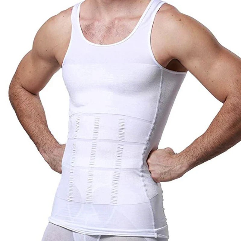 CoreFit Pro — Camiseta Modeladora Masculina para Abdômen Definido e Postura Alinhada!